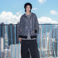 Curved Pocket Nylon Pants (charcoal)