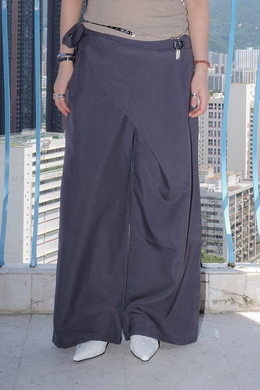 Wrapping Skirt Pants (3colors)
