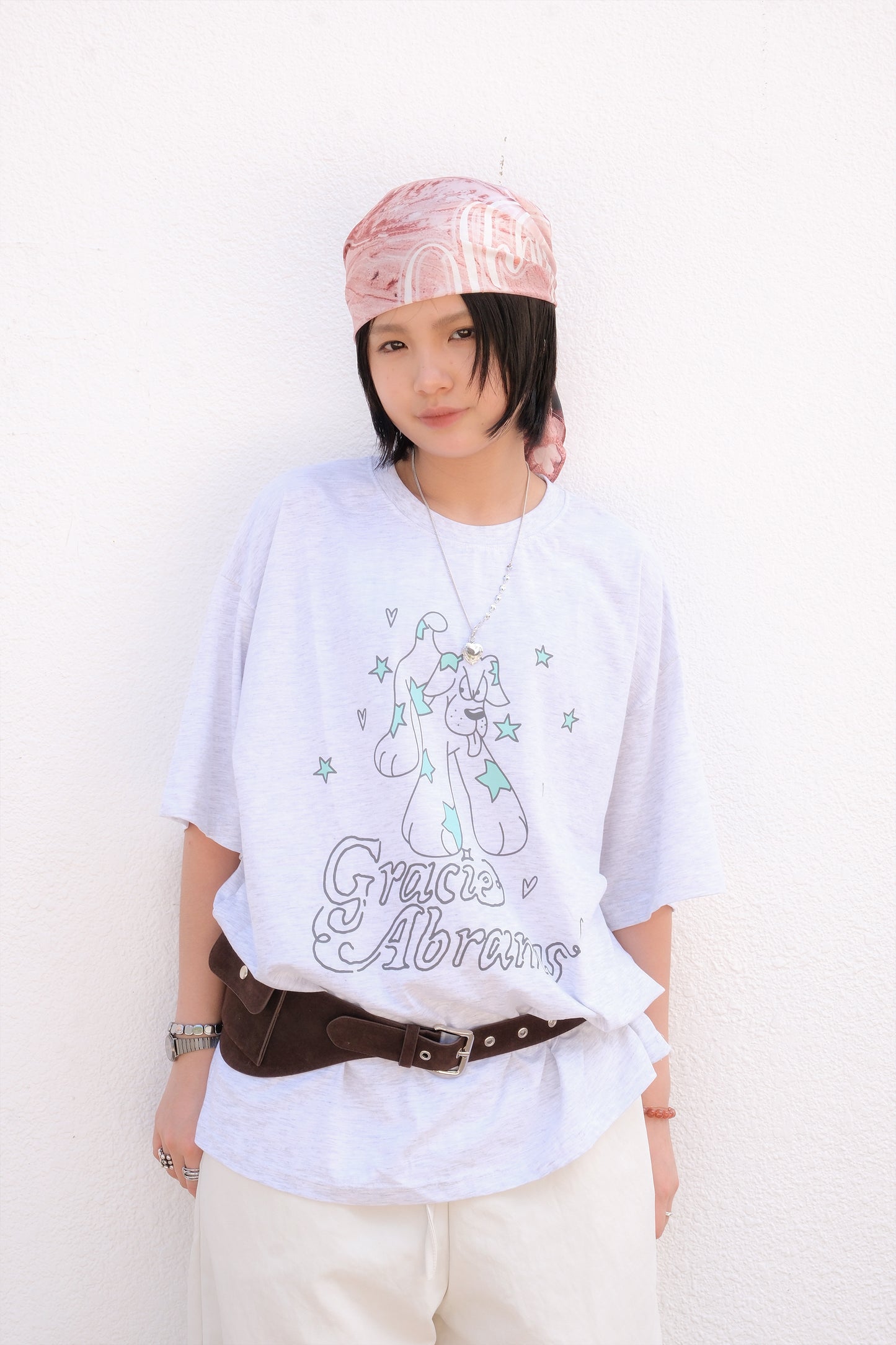 Dreamy Puppy Tee (charcoal)
