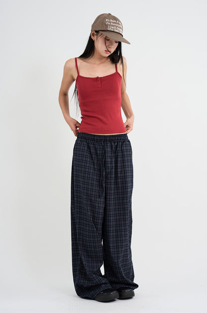 Comfy Checker Pants