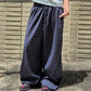Comfy Checker Pants (brown)