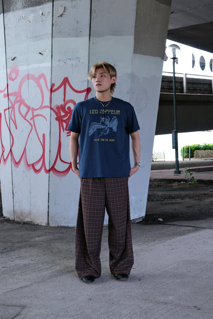 Comfy Checker Pants (brown)