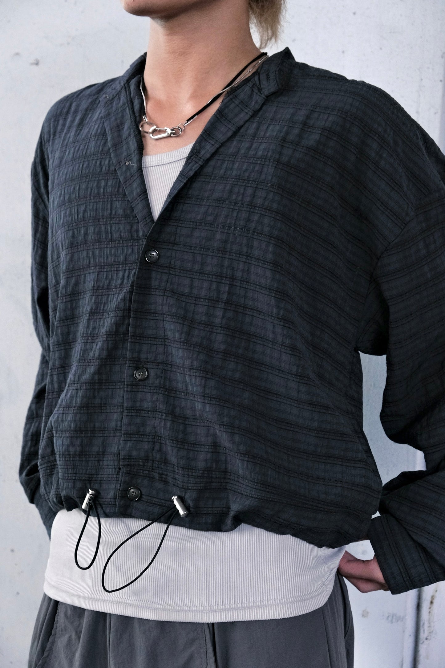 Mullet Wine Mesh Shirt (3colors)