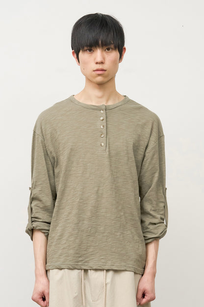 Roll Up Summer Henley (3colors)
