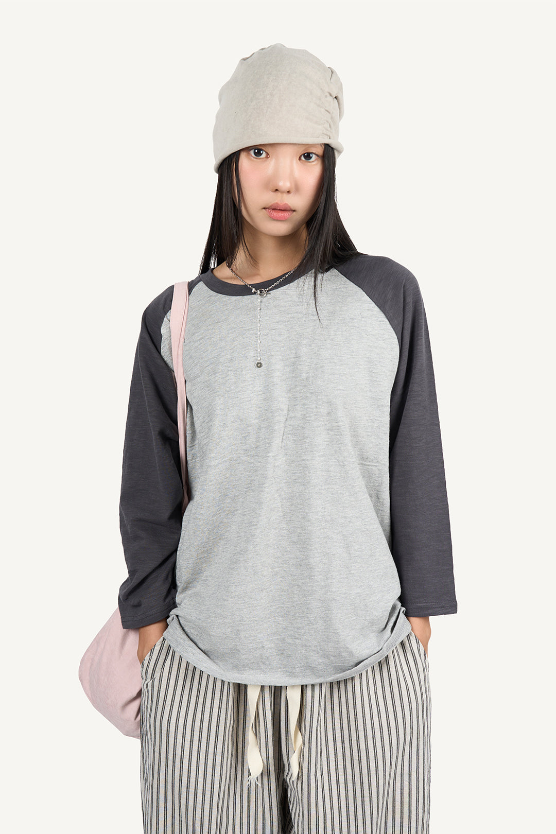 Raglan Quarter LS (4colors)