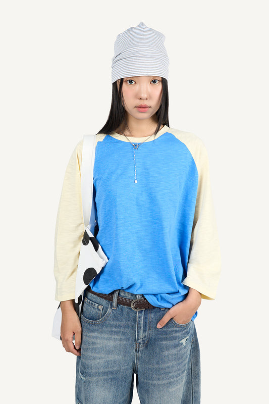 Raglan Quarter LS (4colors)