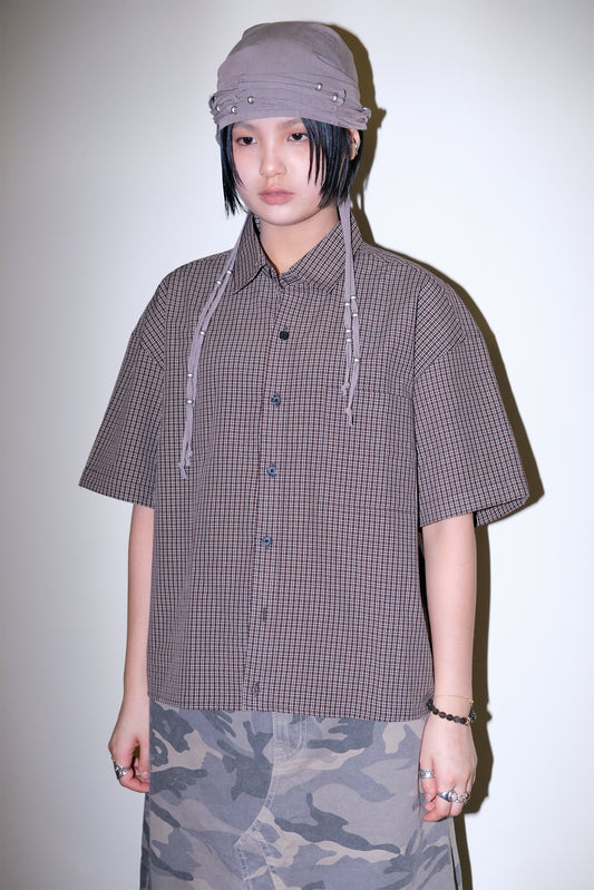 Retro Crop Shirt