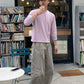 Back Pocket Belt Jeans (blue)