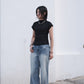Mesh Slim Top (black)
