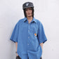 Sun Embroidery Shirt (3colors)