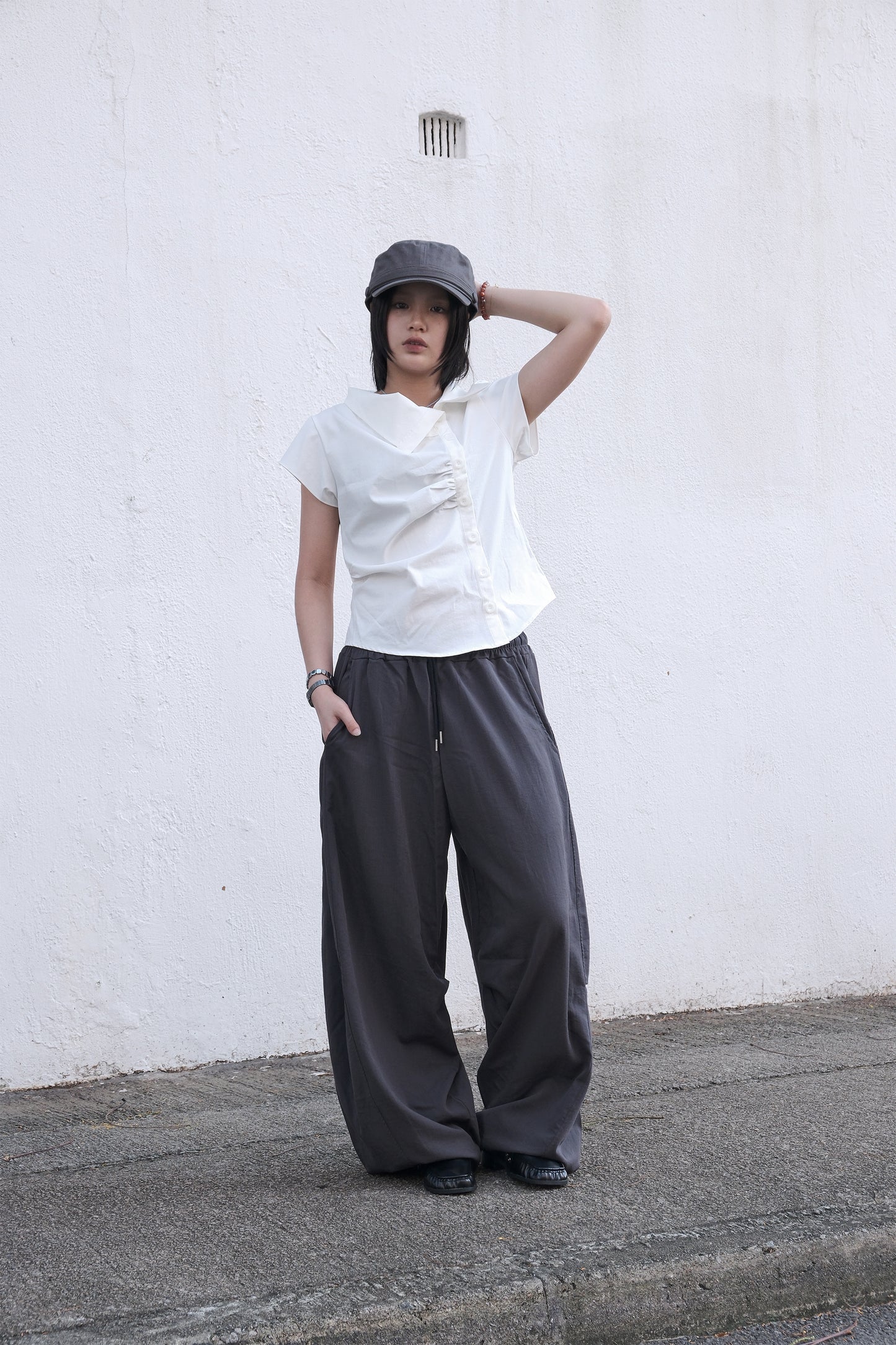 Offset Blouse (2colors)