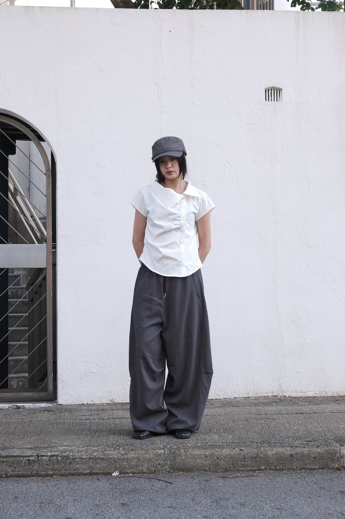 Offset Blouse (2colors)