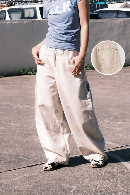 Back Tribal Carpenter Pants (3colors)