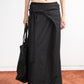 Stripe Maxi Wrap Skirt