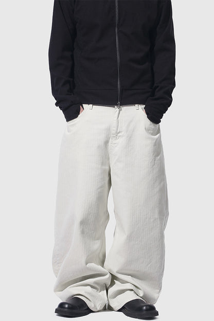 Linen Barrel Jeans (3colors)