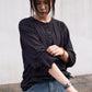 Roll Up Summer Henley (black)