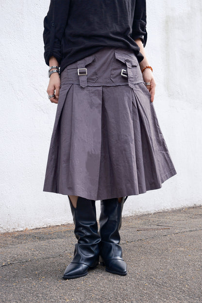 Kurat Pocket Skirt (2colors)
