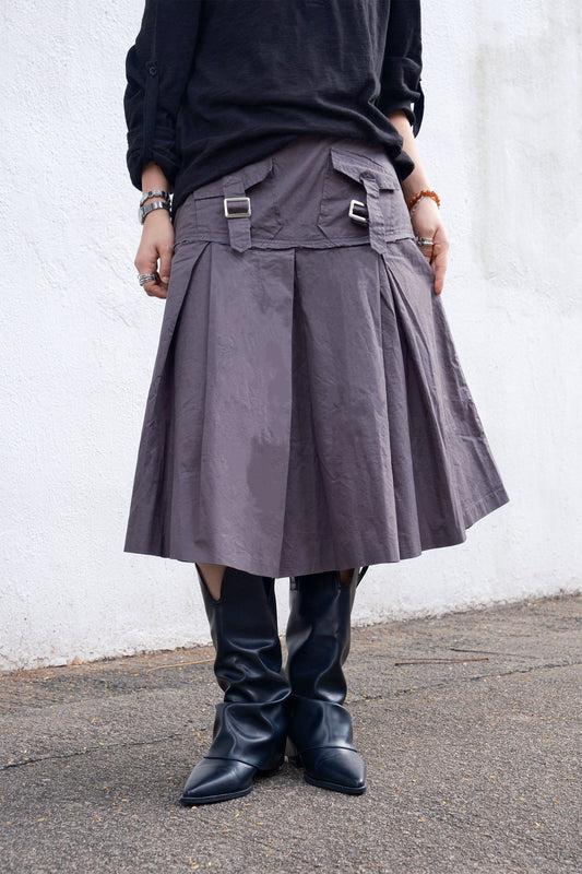 Kurat Pocket Skirt (2colors)