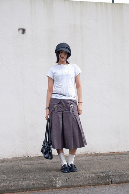 Kussyoung Henley Top (white)