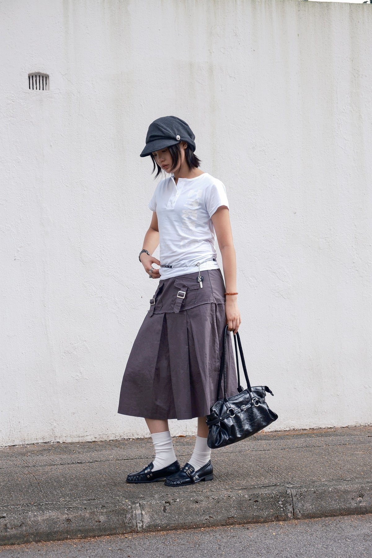 Kurat Pocket Skirt (2colors)