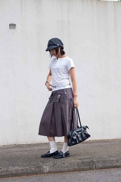 Kurat Pocket Skirt (2colors)