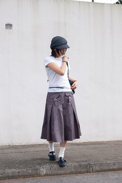 Kurat Pocket Skirt (2colors)
