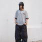 Back Pocket Belt Jeans (blue)