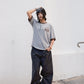 Back Pocket Belt Jeans (blue)