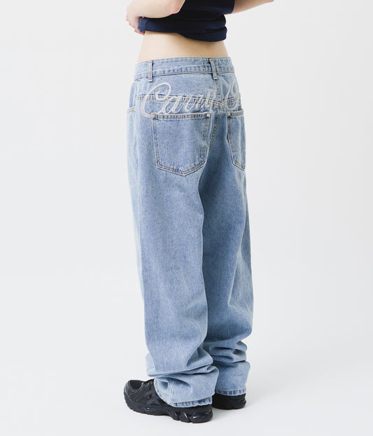 Back Stitched Jeans