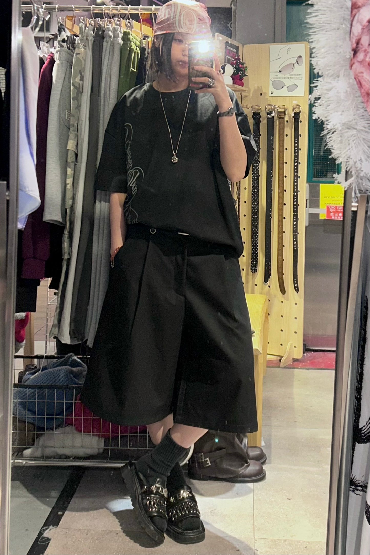 Stage Bermuda Trousers (black)