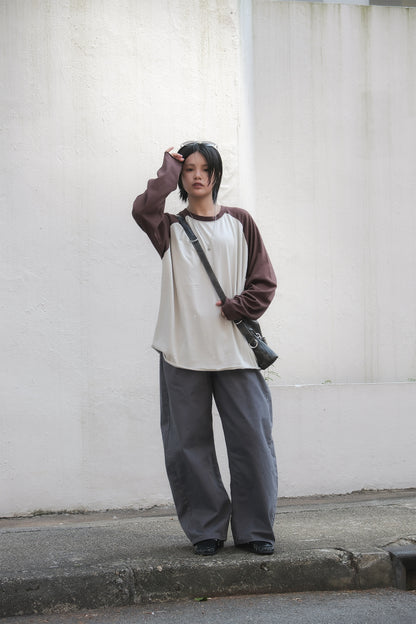 Linen Barrel Jeans (black)