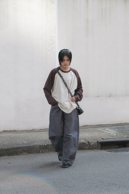 Linen Barrel Jeans (black)