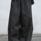 Barrel Pintuck Denim (navy)