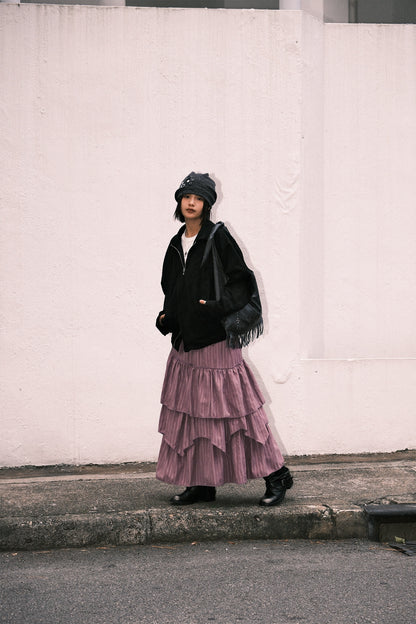 Soft Suede Jacket (Brown)