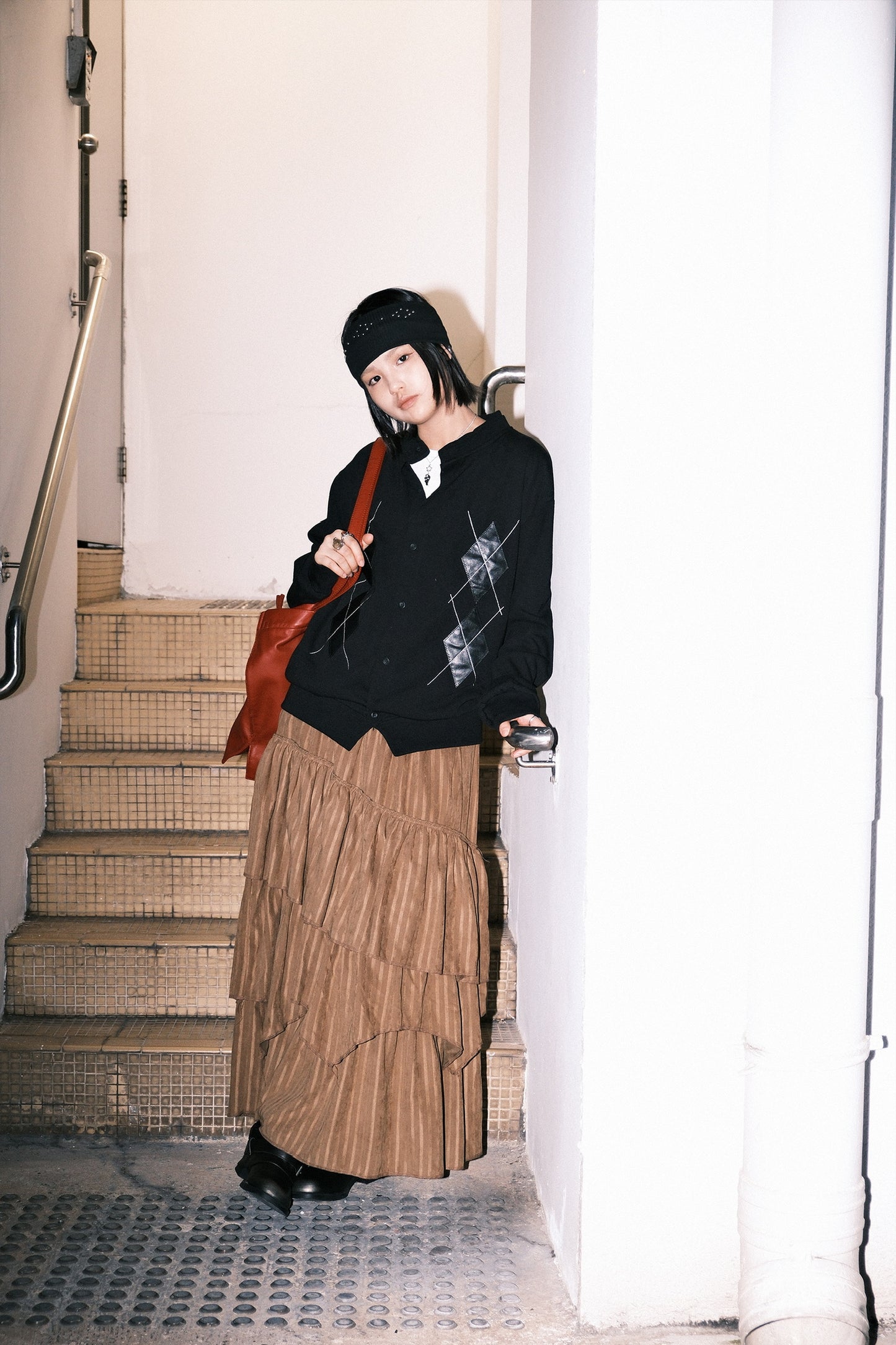 Casey Layered Skirt (Purple)