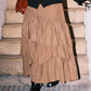Casey Layered Skirt (Sand)