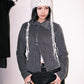 Modified Neck Double Zip Up