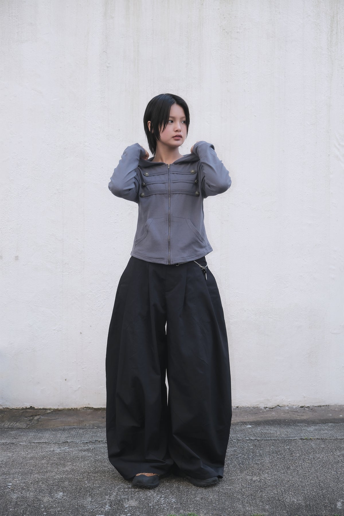 Napoleon Hooded JK (charcoal)