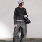 Alexa Mock Neck JK (charcoal)
