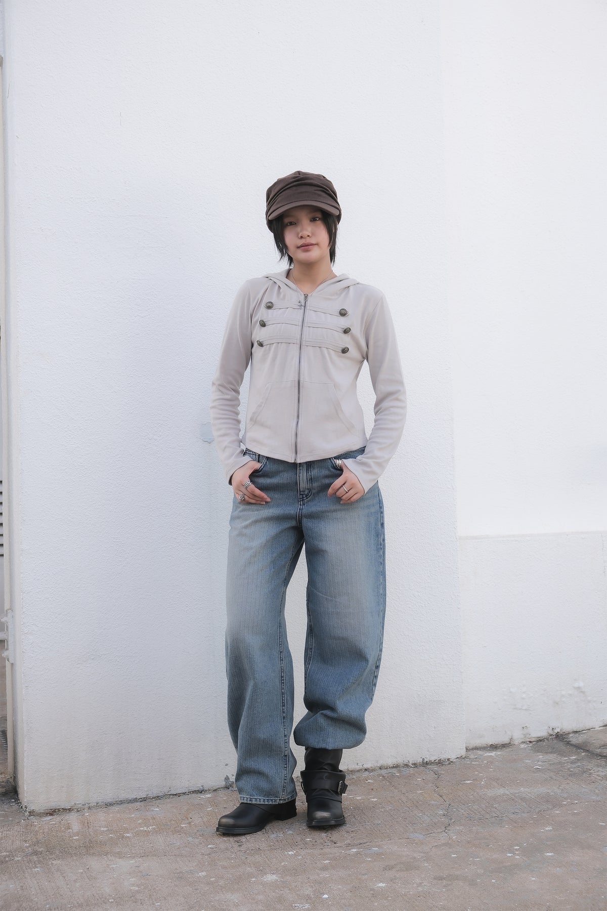 Napoleon Hooded JK (charcoal)