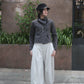 Alexa Mock Neck JK (charcoal)
