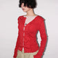 Frill Trimming Cardigan (4colors)
