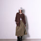 Belted Wrap Skirt (khaki)