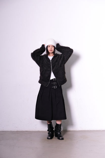 Furry Warmer Jacket (ivory)