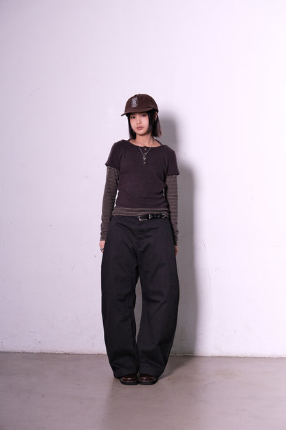 Dart Curved Pants