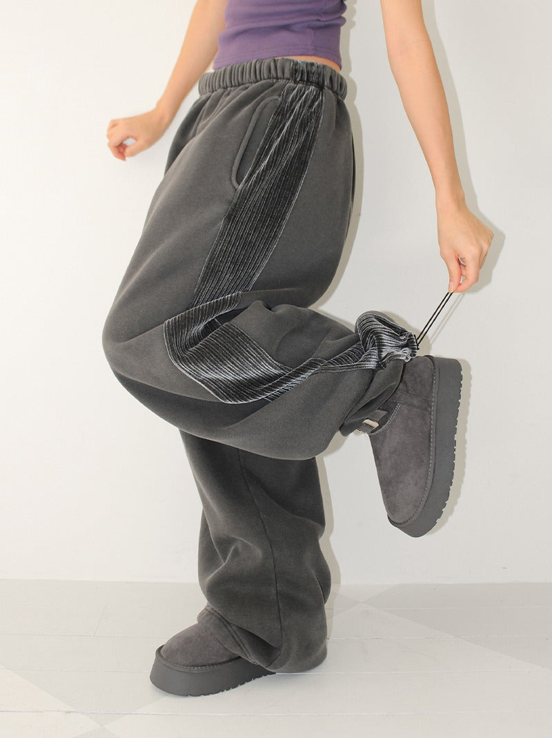 Side Tracked Pigment Pants (4color)