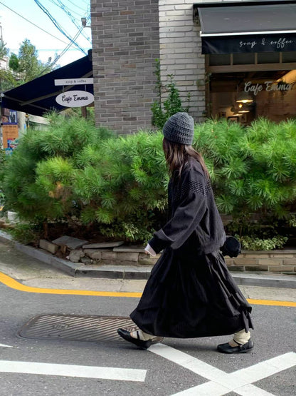 Casey Layered Skirt (Purple)