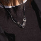 [Unisex] Suede Layered Necklace