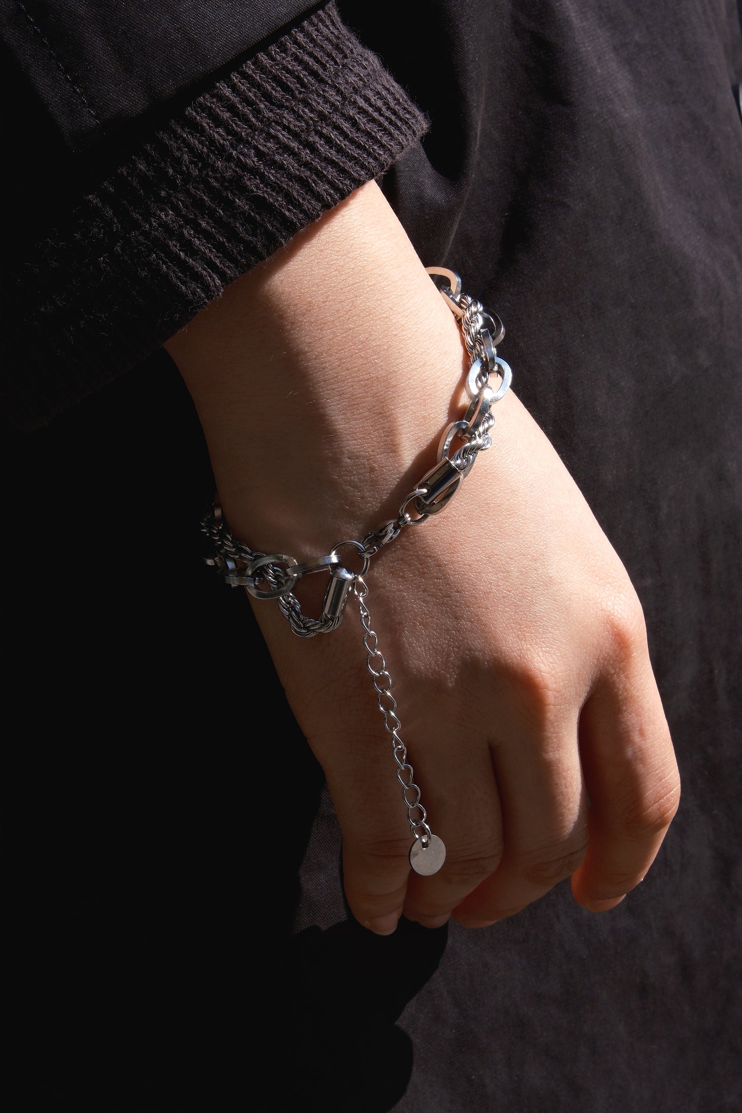 [Unisex] Layered Chain Bracelet
