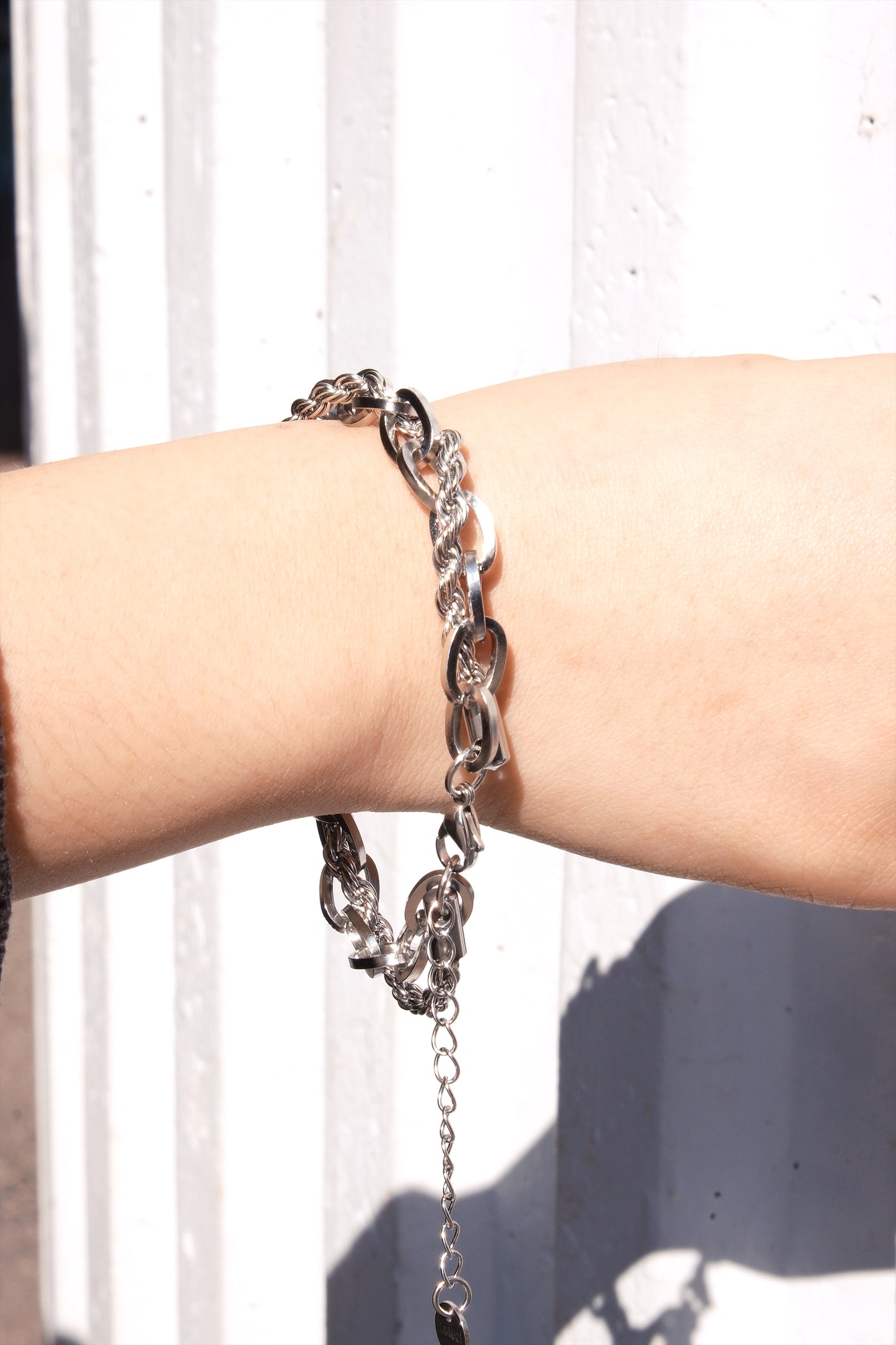 [Unisex] Layered Chain Bracelet